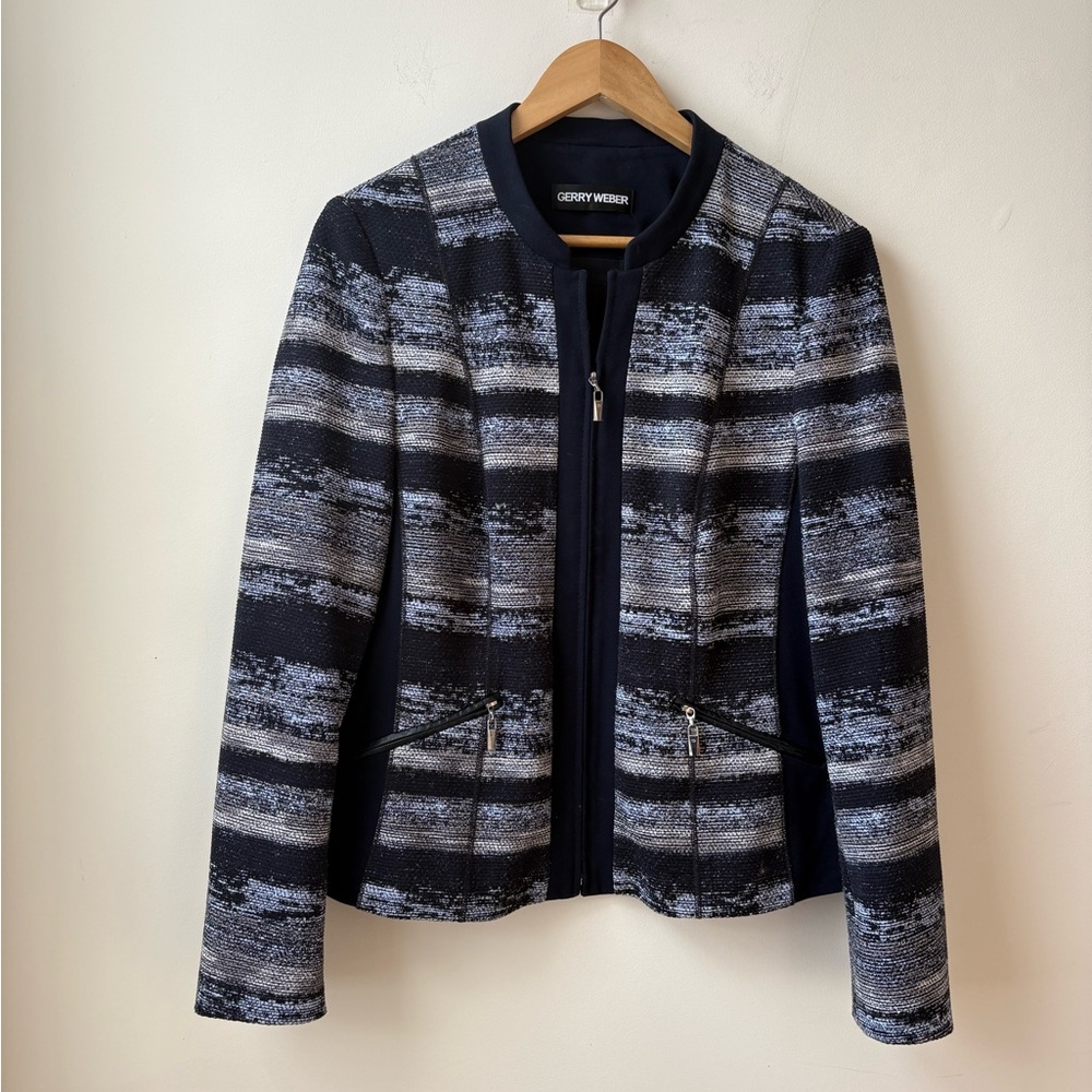 NWOT Gerry Weber Tweed Blazer - Picture 5 of 13